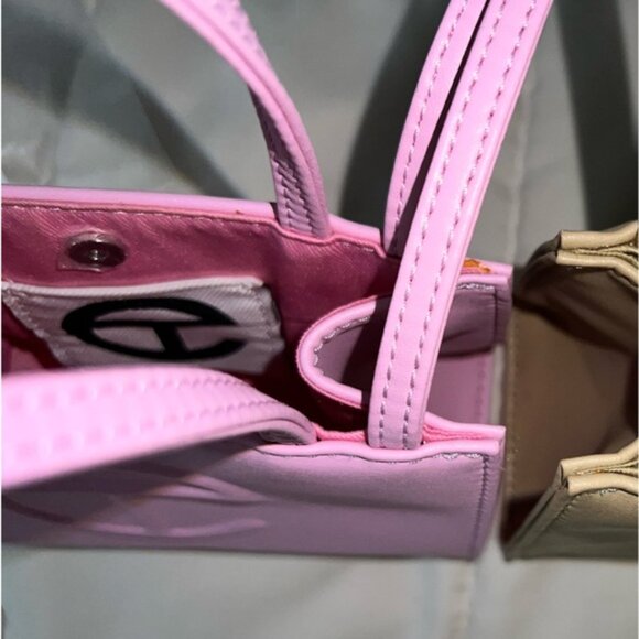 Telfar Small Shopping Bag Bubblegum Pink - Picture 6 of 11